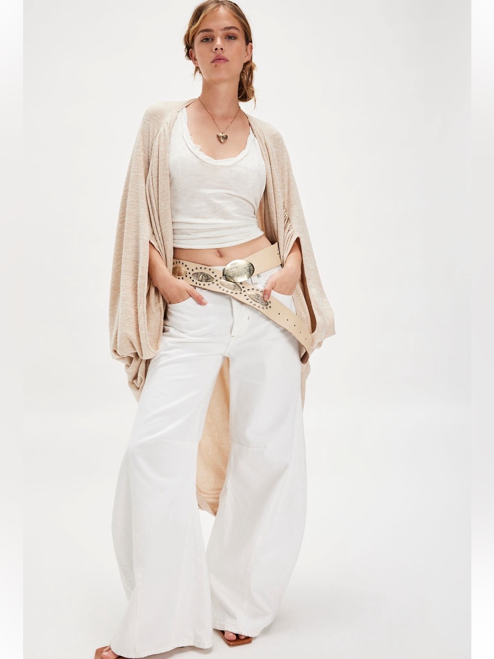 Free People Oversized Cocoon Duster